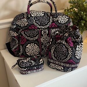 Vera Bradley travel set